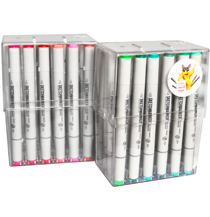 Nabor Markerov Sketchmarker Sketchmarker Risuj Chashe 48 Cvetov V Plastikovyh Kejsah Kupit V Magazine Sketching Pro Po Cene 7 968 Rub Акварельные маркеры, спиртовые маркеры, маркеры на водной основе. nabor markerov sketchmarker sketchmarker risuj chashe 48 cvetov v plastikovyh kejsah