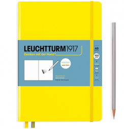Скетчбук Leuchtturm А5 желтый 112 стр.