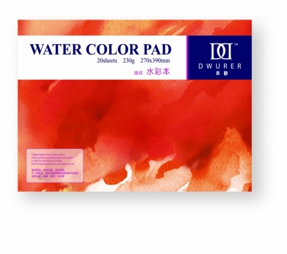 Склейка Potentate Dwurer Watercolor Pad / формат А4 / 20 листов / 230 гм