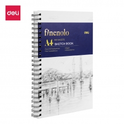Альбом для графики Finenolo на спирали по длинной стороне А4 / 60 листов / 160 гм
