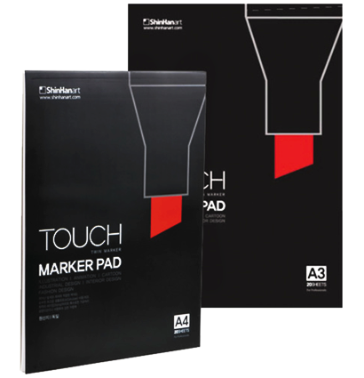 Альбом для маркеров Touch Marker Pad с пропиткой А4 / 50 листов / 75 гм