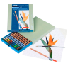 Акварельные карандаши Aquarel Design Bryunzeel 12 цветов в выдвижном кейсе купить в магазине товаров для рисования Скетчинг ПРО с доставкой по РФ