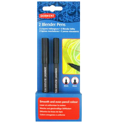 Набор ручек для блендинга Derwent Blender Pens для смешивания цветов 2 штуки