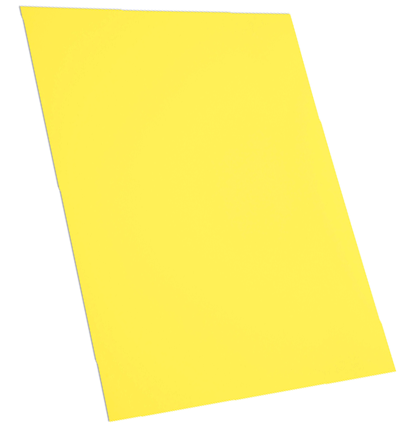 Цветная бумага Жёлтый канареечный для рисования и дизайна Sadipal Sirio пачка А4 / 50 листов / 120 гм