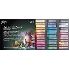 Пастель сухая Mungyo Gallery Artists Soft Pastel 36 цветов мягкая квадратная