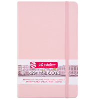 Скетчбук розовый для зарисовок Art Creation Sketchbook Royal Talens с резинкой А5 / 80 листов / 140 гм