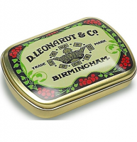 Коробочка жестяная для каллиграфических перьев Manuscript 3.8 x 5.7 см