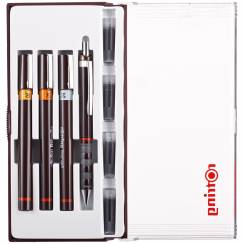 Набор изографов Rotring Junior 3 штуки, механический карандаш и чернила (0.2, 0.4, 0.6)