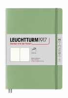 Записная книжка Leuchtturm «Medium» A5 нелинованная пастельный зеленый 123 стр.