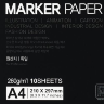 Бумага для маркеров Touch Marker Paper А4 / 10 листов / 260 гм купить в художественном магазине Скетчинг Про с доставкой по РФ и СНГ