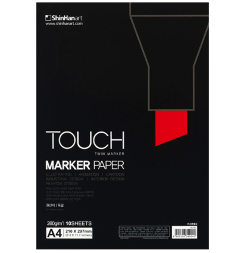 Бумага для маркеров Touch Marker Paper в листах А4 / 10 листов / 260 гм