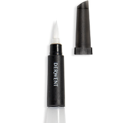 Кисть с резервуаром для воды Derwent Waterbrush H2O герметичная круглая