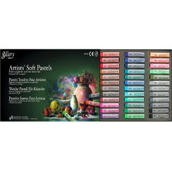 Пастель сухая Mungyo Gallery Artists Soft Pastel 48 цветов мягкая квадратная
