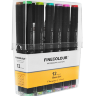Набор маркеров для рисования Finecolour Brush Mini 12 базовых цветов в кейсе купить в магазине маркеров Скетчинг Про с доставкой по всему миру