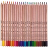 Набор цветных карандашей MILAN Big Lead 24 цвета в картонной упаковке грифель 3.5 мм