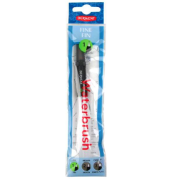 Кисть с резервуаром для воды Derwent Waterbrush Fine №1 маленькая круглая