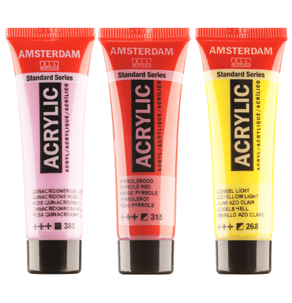Краска акриловая Amsterdam Acrylic Standard Series в тубах 20 мл (90 цветов) поштучно / выбор цвета