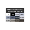 Набор набор маркеров Finecolour Brush Mini 12 серые цвета в кейсе купить в магазине маркеров Скетчинг Про с доставкой по всему миру