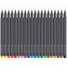 Набор капиллярных ручек Faber-Castell Grip Fineliner 20 цветов перо 0.4 мм купить  в магазине Скетчинг Про с доставкой по всему миру
