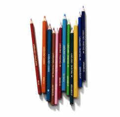 Набор цветных карандашей Derwent Lakeland Colour Thin 12 цветов