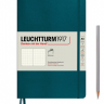 Записная книжка Leuchtturm «Medium» A5 в точку тихоокеанский зеленый 123 стр.