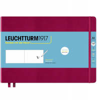 Скетчбук Leuchtturm А5 ландшафт винный 112 стр.