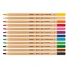 Набор цветных карандашей MILAN Big Lead 12 цветов в пенале грифель 3.5 мм