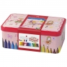 Фломастеры смываемые Faber-Castell Connector для детей набор 33 цвета купить в магазине маркеров Скетчинг ПРО с доставкой по РФ и СНГ