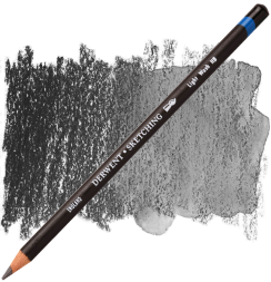 Набор чернографитных водорастворимых карандашей Derwent Sketching Watersoluble 6 штук с точилкой в пенале