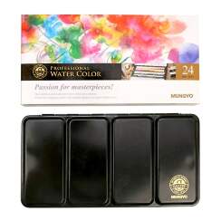 Акварель Mungyo Gallery 24 цвета в кейсе профессиональная