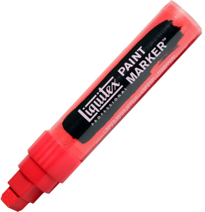 Маркер акриловый Liquitex Paint Marker широкий 15 мм 151 кадмий красный средний имит.