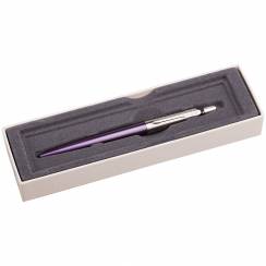 Ручка шариковая Parker Jotter Victoria Violet CT 1 мм синие чернила, подарочная упаковка