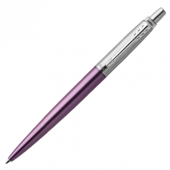 Ручка шариковая Parker Jotter Victoria Violet CT 1 мм синие чернила, подарочная упаковка