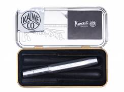 Ручка гелевая Kaweco AL Sport RAW 0.7 мм алюминий в футляре светло-серая