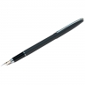 Ручка перьевая Berlingo Silk Prestige синяя 0,8 мм корпус черный/хром в футляре