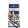 Набор угля и угольных карандашей Faber-Castell Pitt "Угольный скетч" 7 предметов
