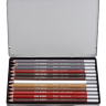 Van Gogh Royal Talens Sketch 12 набор цветных карандашей в фирменном кейсе монохром купить в художественном магазине Скетчинг Про с доставкой по РФ и СНГ