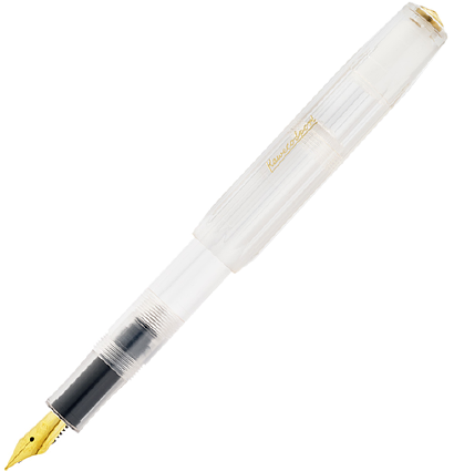 Перьевая ручка Kaweco Classic Sport в прозрачном пластиковом корпусе корпусе с синим картриджем