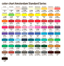 Набор акриловых красок Amsterdam Expert Series 12 цветов в тубах 20 мл