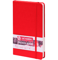 Скетчбук красный для зарисовок Art Creation Sketchbook Royal Talens с резинкой А5 / 80 листов / 140 гм