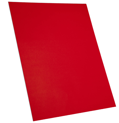 Цветная бумага Красная для рисования и дизайна Sadipal Sirio пачка А4 / 50 листов / 120 гм