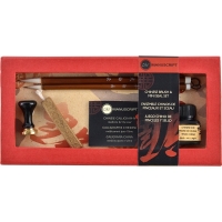 Набор для каллиграфии Manuscript Chinese Brush & Mini Seal с печатью картон