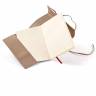 Блокнот SenseBook Flap с кожаной обложкой клетка 20.5 x 28.5 см / 80 гм купить в магазине Скетчинг Про с доставкой по всему миру