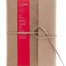 Блокнот SenseBook Flap с кожаной обложкой клетка 20.5 x 28.5 см / 80 гм купить в магазине Скетчинг Про с доставкой по всему миру