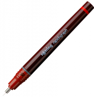 Рапидограф Rotring 0.1 мм пластиковый корпус с черными чернилами