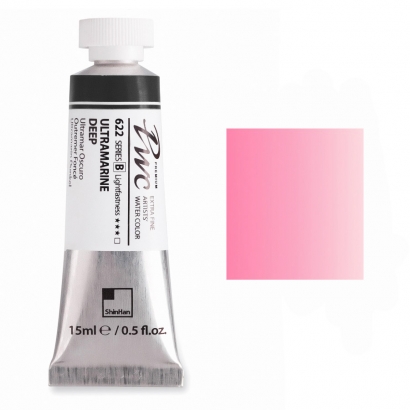 Краска акварельная ShinHan PWC туба 15мл №521 (A) розовый мягкий