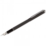 Ручка перьевая Berlingo Silver Prestige синяя 0,8 мм корпус черный/хром в футляре