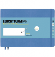 Скетчбук Leuchtturm А5 ландшафт деним 112 стр.