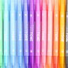 Набор двусторонних маркеров-линеров Tombow Twin Tone Pastels 12 (пастельные) купить в художественном магазине Скетчинг Про с доставкой по РФ и СНГ