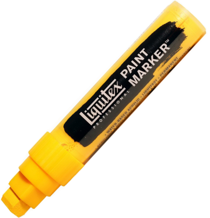 Маркер акриловый Liquitex Paint Marker широкий 15 мм 163 кадмий жёлтый тёмный имит